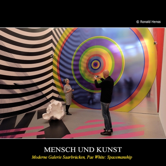Mensch und Kunst - Pae White: Spacemanship - Moderne Galerie Saarbrücken